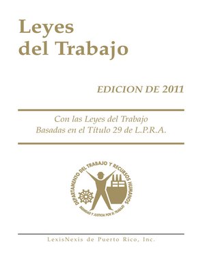 cover image of Leyes de Trabajo